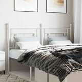  Metalno zamjensko uzglavlje bijelo 160 cm | shoptok.hr