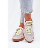 D.Franklin Suede Sport Shoes Sneakers Women Muted White | shoptok.hr