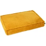 Gorčično rumeno ležišče za pse 120x80 cm Dog Fantasy Stripe –