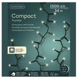 Lumineo novogodišnje LED lampice spoljašnje 8 funkcija toplo bele L3400cm u