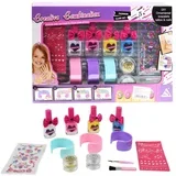 Beauty World: Nail art i glitter studio kreativni set od 13 komada