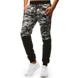 DStreet Spodnie dresowe męskie camo szare | shoptok.hr