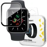 HIBRIDNO STEKLO ZA APPLE WATCH 6/5/4/SE 44MM ČRNO OHIŠJE, (21911396)