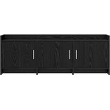 TV ormar 130 x 33 x 47 cm Crni hrast Konstruirano drvo | Eponuda.com