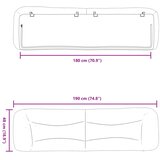  Jastuk za uzglavlje Hvar plavi 180 cm od tkanine | shoptok.hr