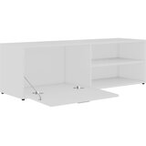 TV ormarić bijeli 120 x 34 x 37 cm od konstruiranog drva | shoptok.hr