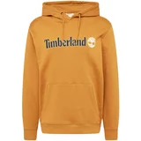 Timberland Sweater majica konjak / crna / bijela