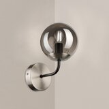  Brilagi - Zidna lampa MALIVA 1xE14/15W/230V mat hrom/zadimljeno staklo | Eponuda.com