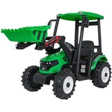 Traktor na akumulator s prikolicom MEGA D68 - zeleni | shoptok.hr
