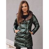 DStreet Kurtka damska dwustronna DELSY LONG zielona | shoptok.hr