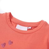 vidaXL Dječja majica s volanima na rukavima koraljna boja 92 | shoptok.hr