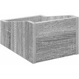  Kutija za LP ploče Siva Sonoma 23 x 33 x 16 cm | shoptok.hr