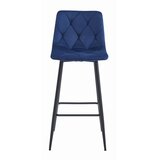 NADO stolica - tamnoplavi baršun / crne noge x 4 | shoptok.hr