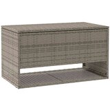  Vanjska kutija za jastuke siva 100x55x55 5 cm poli ratan - Siva | shoptok.hr