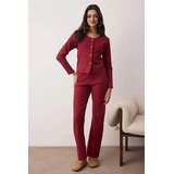 TRENDYOLMILLA Ženski set pidžame Thmaw26Pt00216, Bordo | Eponuda.com
