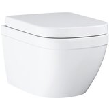Grohe 39693000 euro ceramic viseča brezrobna wc školjka z wc desko s počasnim zapiranjem Cene