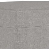  Klupa svjetlosiva 100 x 35 x 41 cm od tkanine | shoptok.hr