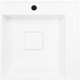  Umivaonik od lijevanih minerala/mramora 50 x 50 x 12,3 bijeli | shoptok.hr