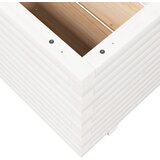  Vrtna sadilica bijela 90x60x49,5 cm od masivne borovine | shoptok.hr