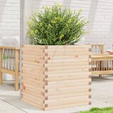 Maison Chic Vrtno cvetlično korito - Cvetlični Lonec 60x60x68,5 cm trdna borovina, (21790242) | Shoptok.si