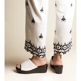 Gemre White openwork wedge mules eco leather Garvin | Shoptok.si
