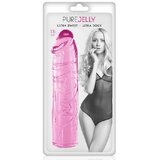  Mekani prozirni dildo | Pure Jelly Pink 17.2 cm | ePonuda.com