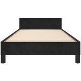  Posteljni okvir z vzglavjem črn 100x200 cm žamet, (20906702) | Shoptok.si