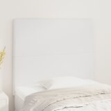  Uzglavlje Bijelo 80x5x118/128 cm Imitacija kože | shoptok.hr