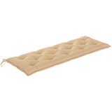  Složiva vrtna klupa s jastukom 159 cm od masovne tikovine | shoptok.hr