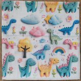 LILLO & PIPPO muslin pelena 75x75cm, Dino park Cijene