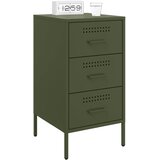  Noćni ormarići 2 kom maslinastozeleni 36x39x68 cm čelični | Eponuda.com