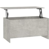 Furnova Klubska mizica betonsko siva 102x55,5x52,5 cm konstruiran les, (21913862) | Shoptok.si