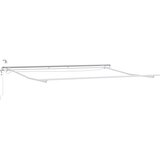  Skrovita tenda Žuta i narančasta 400 × 350 cm Poliester i metal | shoptok.hr
