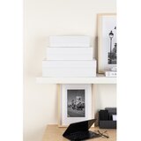 Bigso Bijele kartonske kutije za pohranu u setu 3 kom s poklopcem/dekorativne 42,5x29,5x13 cm Kian Paper Laminate – | shoptok.hr
