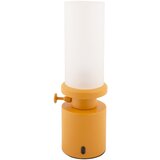 Leitmotiv Oker žuta LED stolna lampa s mogućnosti zatamnjivanja s metalnim sjenilom/sa staklenim sjenilom (visina 29,5 cm) Camp – | shoptok.hr