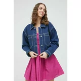 Abercrombie & Fitch Traper jakna za žene, boja: tamno plava, za prijelazno razdoblje, oversize