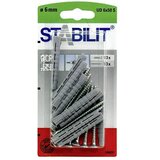 STABILIT Komplet univerzalnih tipli s kukama (Promjer tiple: 6 mm, Duljina tiple: 50 mm, 10 Kom., S vijcima) | shoptok.hr
