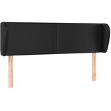  Uzglavlje s ušima sivo 147x23x78/88 cm od umjetne kože | Eponuda.com