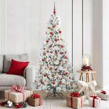  Umjetno božićno drvce s nogom s stalakom Zelena 180 cm PE i PVC | shoptok.hr