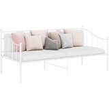 Maison Chic Posteljni okvir - Enojna postelja - Postelja za odrasle bel kovinski 90x200 cm-J6388, (21766180) | Shoptok.si