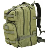 vidaXL ruksak u vojnom stilu 50 L maslinasto zeleni