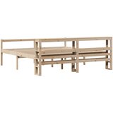  Krevet za starije s uzglavljem 180x200 cm od borovine | shoptok.hr