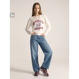 Sinsay Pamučna majica s printom | shoptok.hr