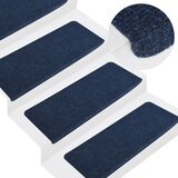 vidaXL Samolepilne preproge za stopnice 15 kosov 65x28 cm modre Cene