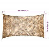  Kamuflažna mreža s torbom za pohranu 506 x 279 cm Pješčana - Pijesak 506 x 279 cm | shoptok.hr