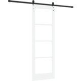 vidaXL klizna vrata s hardverskim setom 'ORKDAL'bijela 73.5x211 cm | shoptok.hr