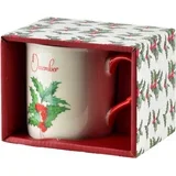 Skodelica porcelan AFFEKDESIGN MY December 320 ml 8,7x9 cm rdeča 1 kos, (5000179102)