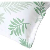  Niska jastučić za stolac 6 pcs Bijeli 100 x 50 x 7 cm oxford - Bijela i zelena 6 | shoptok.hr