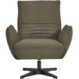 Dieter Knoll FOTELJ, rjavosiva tekstil | Shoptok.si
