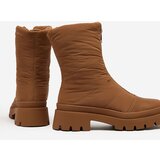 Resti Women's Tainve Beige Flat Heel Boots | ePonuda.com